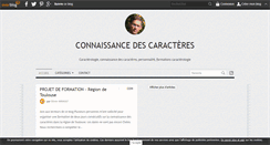 Desktop Screenshot of caracterologie.org